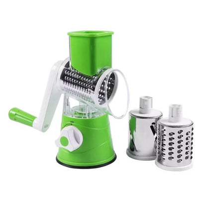 Tabletop Drum Grater | Fast Vegetable Slicer & Shredder