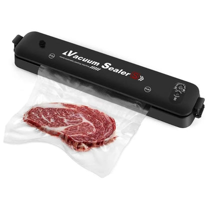 Vacuum Sealer Hand Machine ZKFK-001 | Automatic Food Sealer | 5 Vacuum Bags for Fresh Food Storage