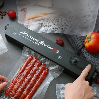 Vacuum Sealer Hand Machine ZKFK-001 | Automatic Food Sealer | 5 Vacuum Bags for Fresh Food Storage
