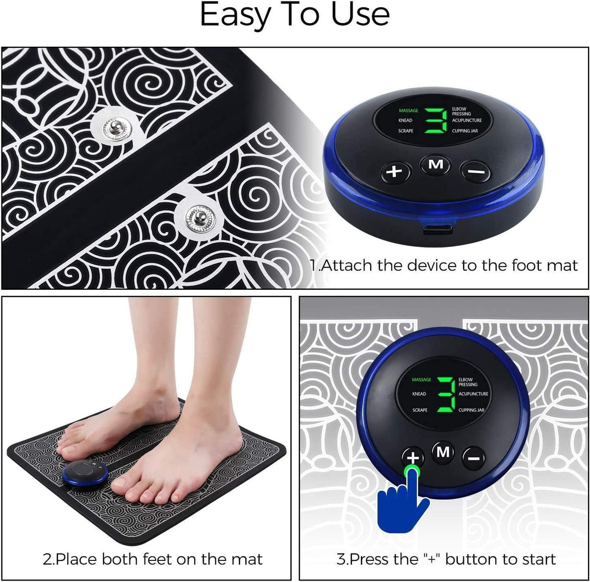 Ems Foot Massager - Electric Foot Massager