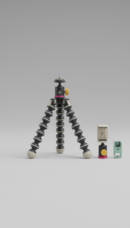 Mobile Gorilla Tripod with Flexible Legs