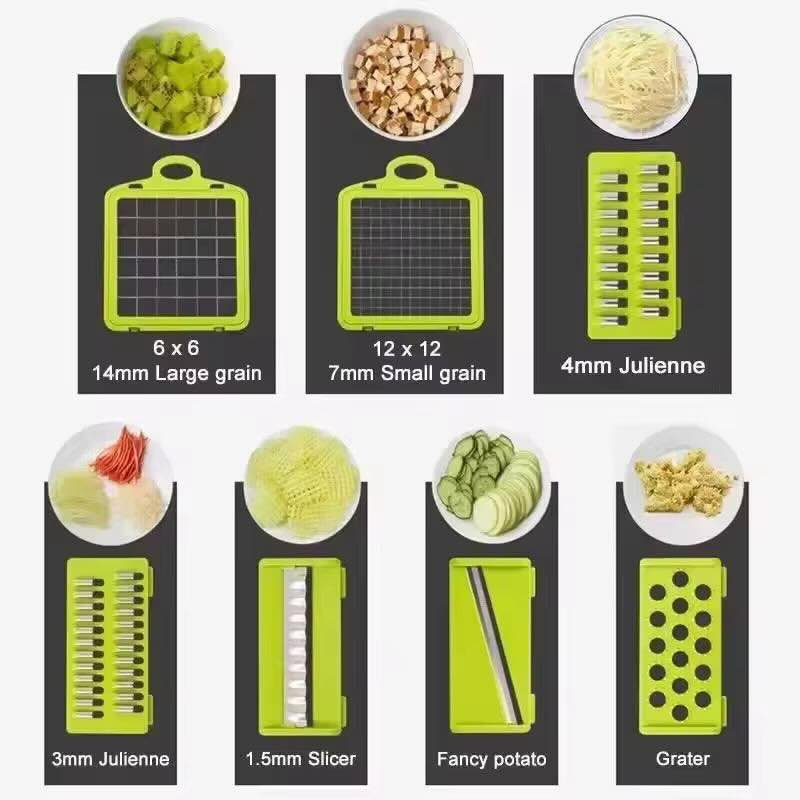 14-in-1 Vegetable Chopper & Slicer | Multifunctional Kitchen Cutter