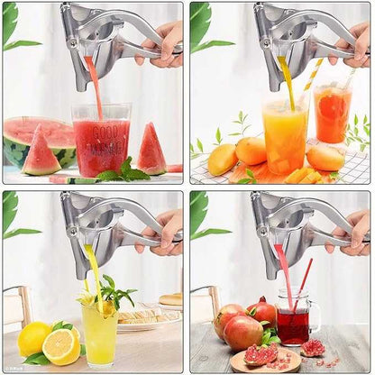 Metal Hand Strong  Juicer – Small Size Manual Citrus Press for Daily Use