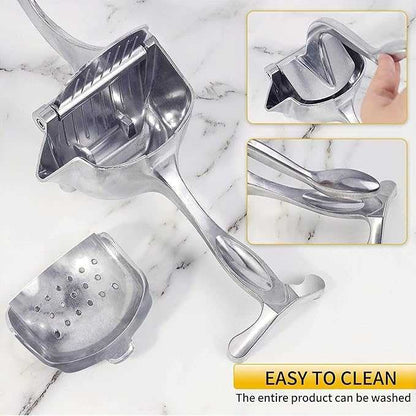 Metal Hand Strong  Juicer – Small Size Manual Citrus Press for Daily Use