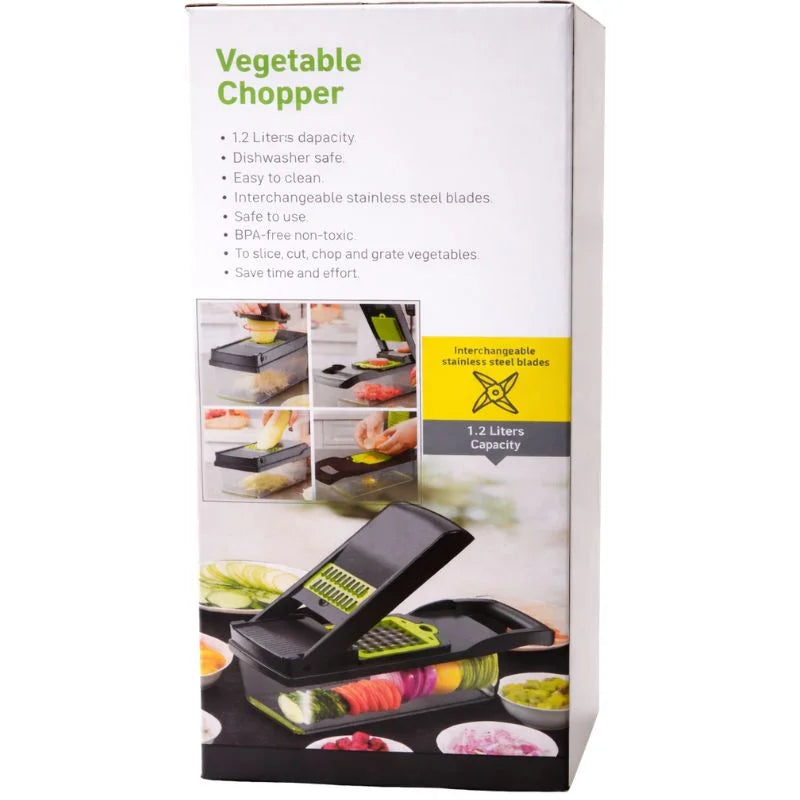 16-in-1 Mandoline Slicer | All-in-One Vegetable Cutter & Grater