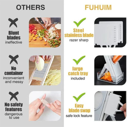4-in-1 Vegetable Chopper & Slicer | Easy Kitchen Cutter