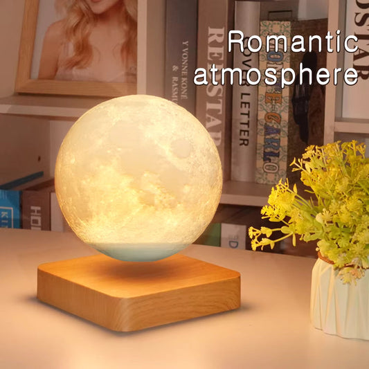 3D Magnetic Levitating Moon Lamp