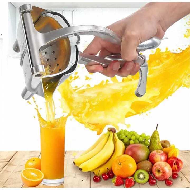 Metal Hand Strong  Juicer – Small Size Manual Citrus Press for Daily Use