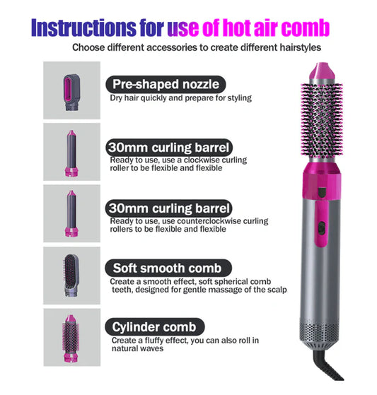 5-in-1 Ceramic Air Wrap Styler