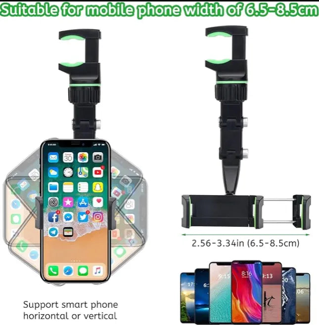 360° Rotatable Phone Holder – Universal Mount