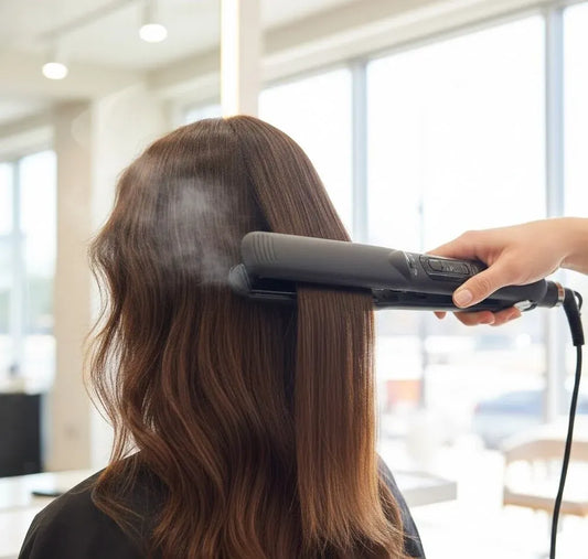 Professional Steam Styler – 450°F Steam Hair Straightener