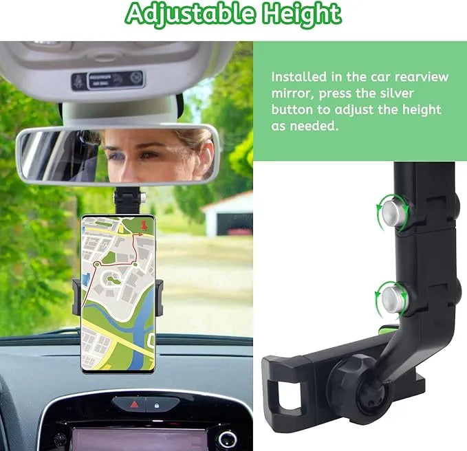 360° Rotatable Phone Holder – Universal Mount
