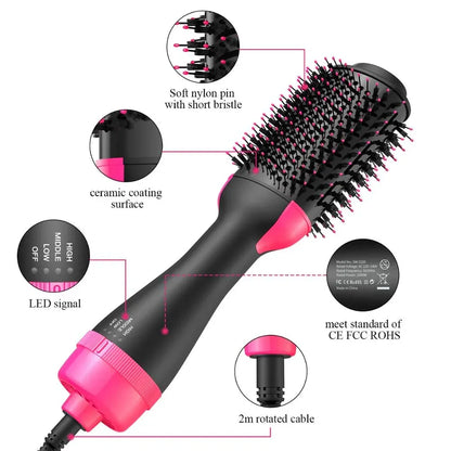 The One Step Hot Air Brush 3 in 1 hair !