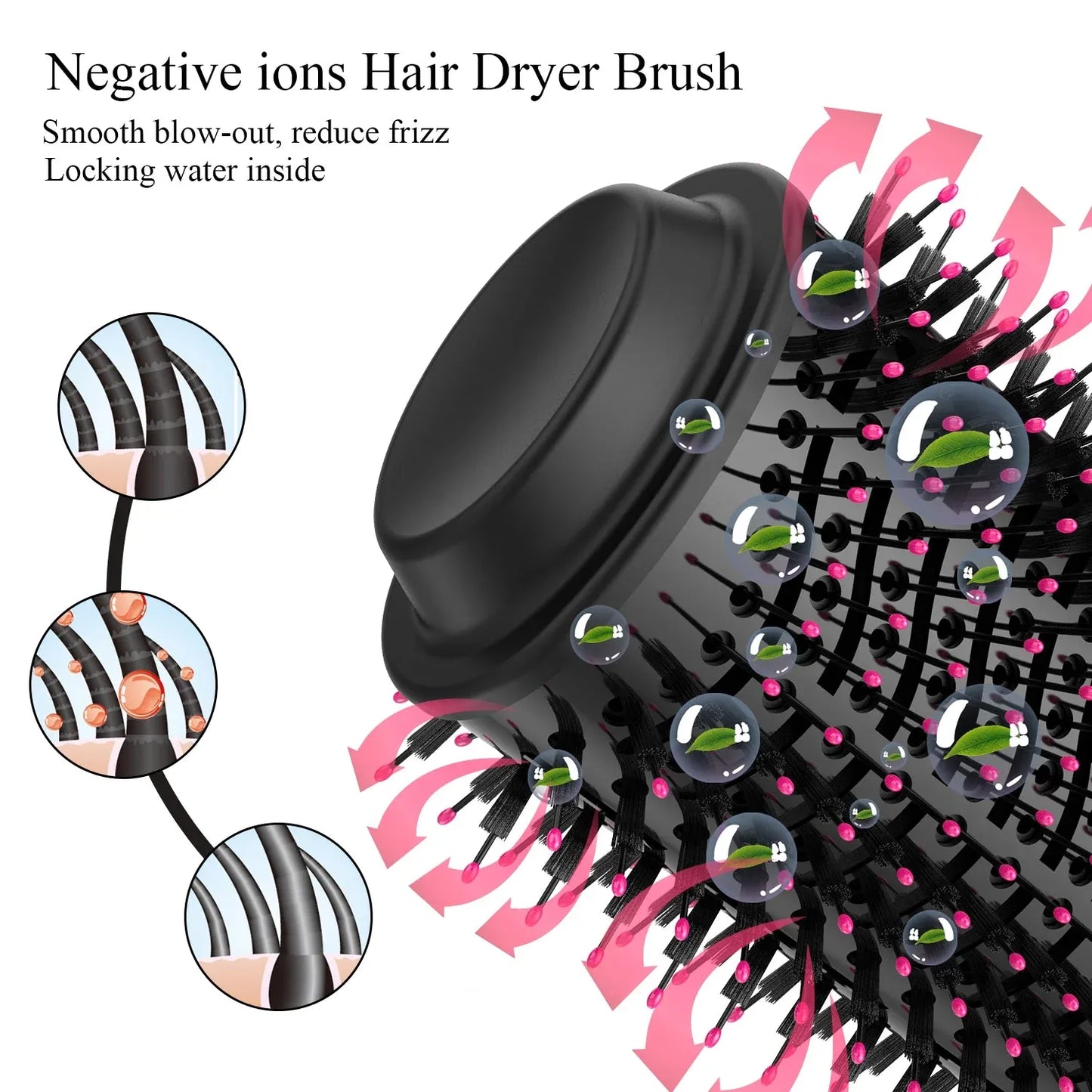 The One Step Hot Air Brush 3 in 1 hair !