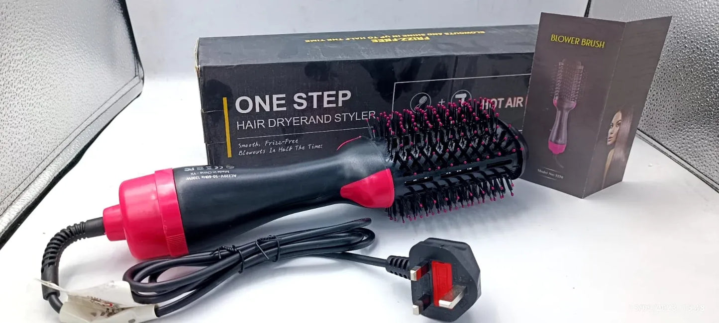 The One Step Hot Air Brush 3 in 1 hair !