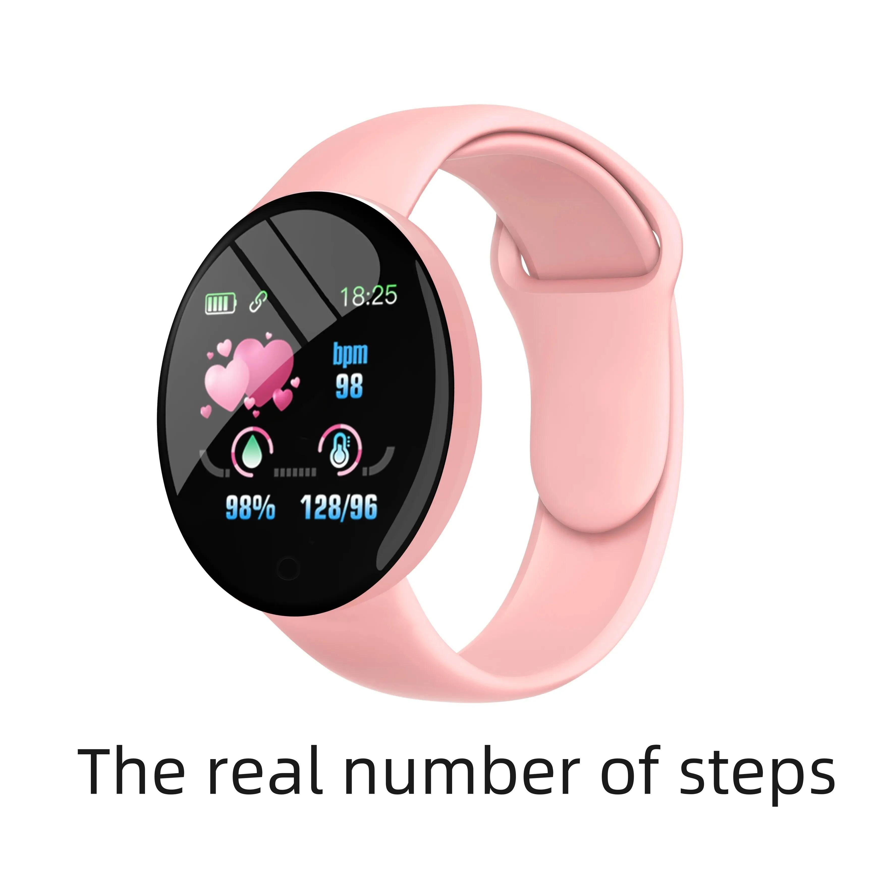 B41 Smart Fitness Watch – Step Counter, Activity Tracker, Smart Notifications & Health Monitoring | Compatible with Android & iOS | Unisex Design