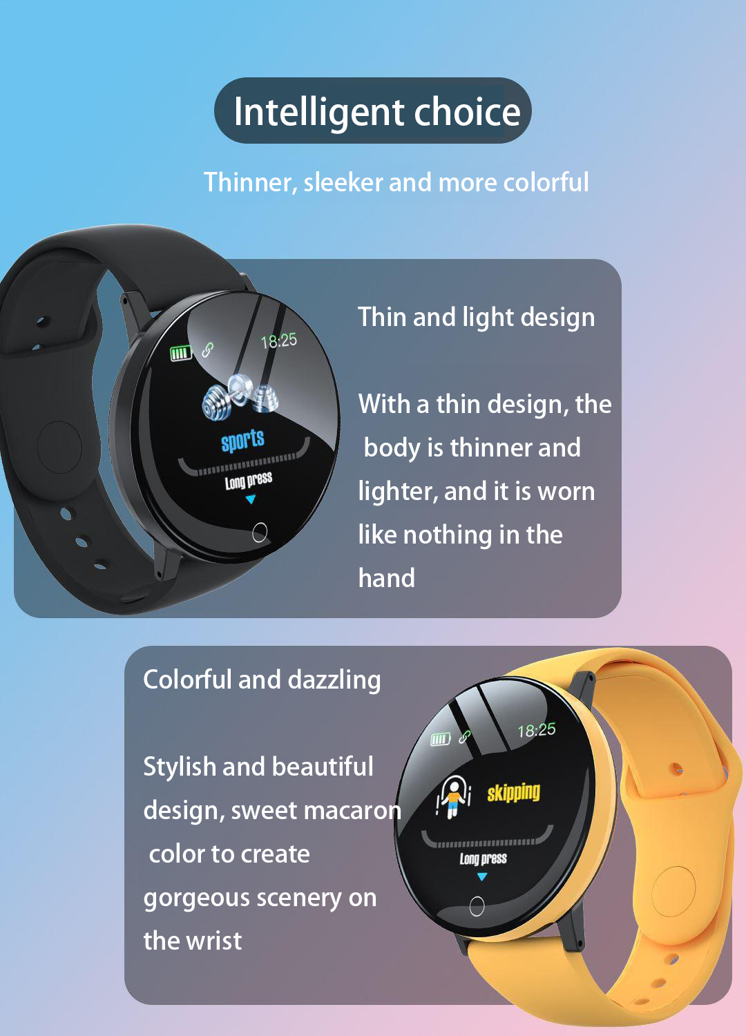 B41 Smart Fitness Watch – Step Counter, Activity Tracker, Smart Notifications & Health Monitoring | Compatible with Android & iOS | Unisex Design