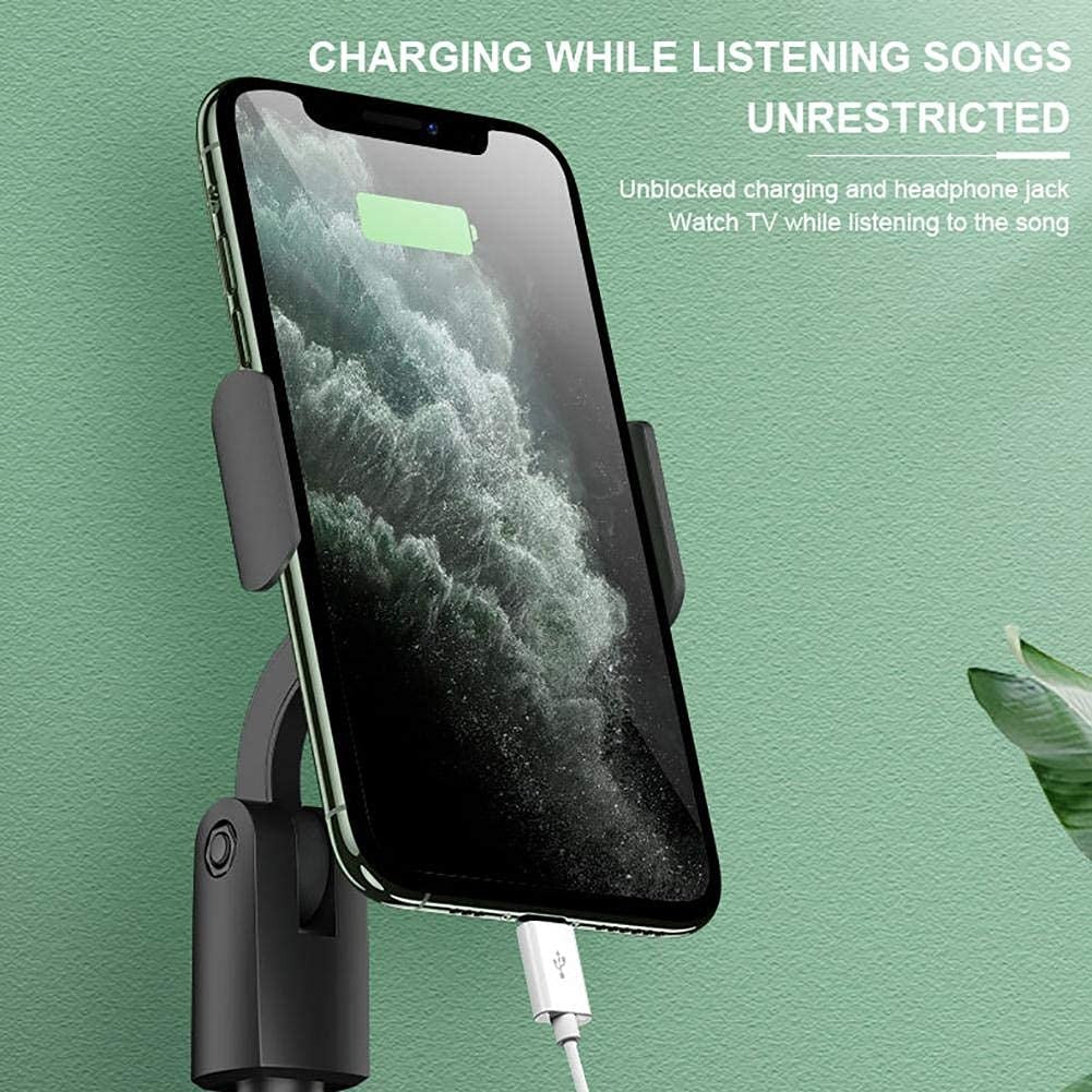 Adjustable Mobile Phone Stand – Retractable Desk & Table Holder Clip Mount for Smartphones, Live Streaming, Video Calls & Recording