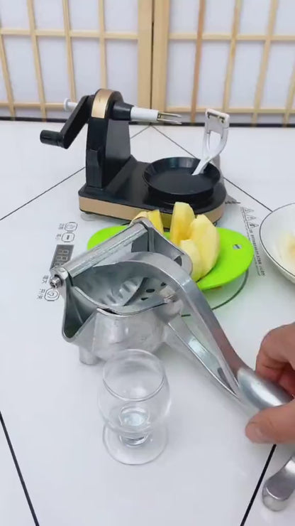 Metal Hand Strong  Juicer – Small Size Manual Citrus Press for Daily Use