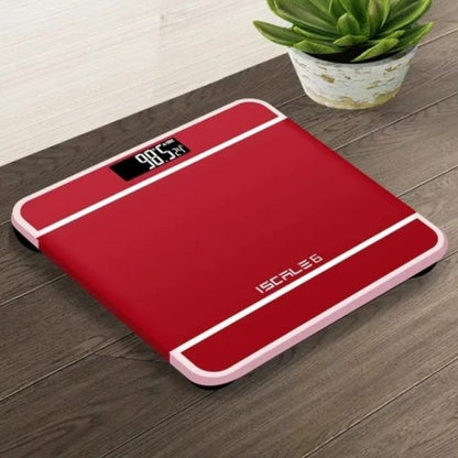 iScale Digital LED Bathroom Weighing Scale | Tempered Glass & Accurate Weight Monitor