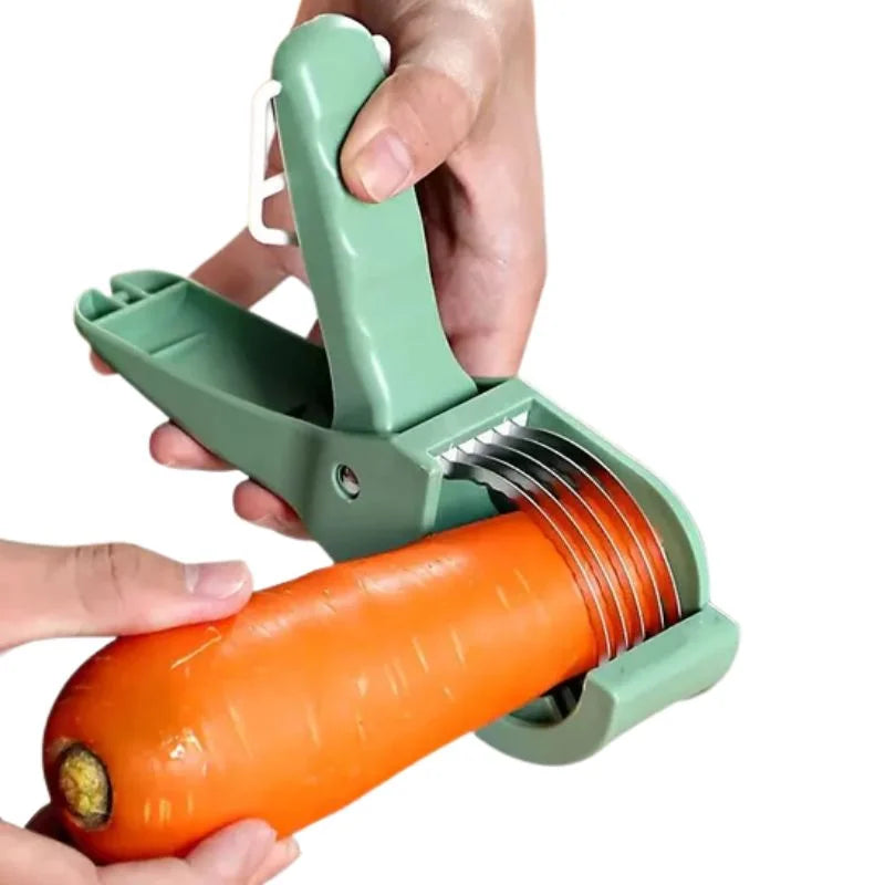 5-Blade Vegetable & Fruit Chopper | Multipurpose Kitchen Cutter